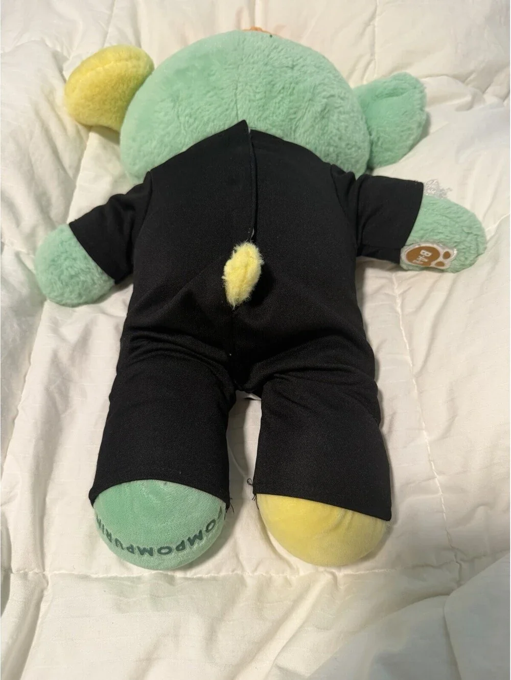 Build A Bear Halloween Plush Hello Kitty Zombie Pompompurin With Outfit